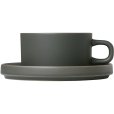 Teetasse mit Untertasse 2er Set. 17 cl