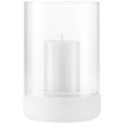 Laterne H22 cm, Lily White