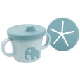 Schnabeltasse/Snackbecher 3er Set 215 ml