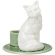 Kerzenst&auml;nder Fuchs H9,5 cm, Spruce