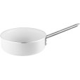 Line Schmorpfanne mit rutschfester Keramikbeschichtung 24 cm, Wei&szlig;