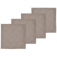 Damask Serviette 45x45 cm 4er Set