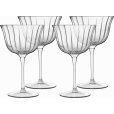 Bach Cocktailglas Retro 4er Set 26 cl, Klar