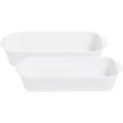 Serie Originale Tiefe Ofenfeste Auflaufformen 2er Set 32x17 cm