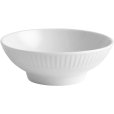 Schale auf Fu&szlig; &Oslash;12 cm, Wei&szlig;