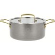 Kochtopf mit Glasdeckel 20 cm/2,9 L, Edelstahl
