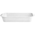 Platte 35x19 cm, Wei&szlig;