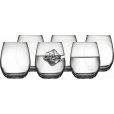 Wasserglas 6er Set 39 cl, Klar