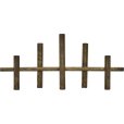 Kerzenhalter 45 cm, Antikes Messingfinish