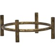 Adventskranz &Oslash;30 cm, Antikes Messingfinish