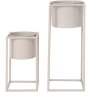 Beige/Grau