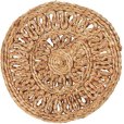 Untersetzer Blume 23 cm, Jute