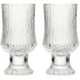 Bierglas auf Fu&szlig; 2er Set. 34 cl