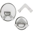 Deckelhalter f&uuml;r T&ouml;pfe 3er Set 11x19 cm, Light Stone