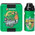 Ninjago 2er Set 1,7 L/390 ml, Schwarz/Gr&uuml;n