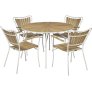 Teak/Wei&szlig;