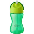 Strohhalmbecher 300ml, Groen