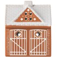 Lebkuchen Lichthaus Weihnachtsscheune H11,5 cm