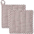 Topflappen 2er Set 22x22 cm