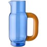 Blau/Milky Amber
