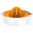 Zitruspresse 17 cm, Wei&szlig;/Orange