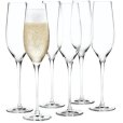 Champagnerglas 6er Set 29 cl, Klar