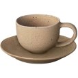 Espressotasse mit Untertasse 2er Set. 6 cl, Fungi