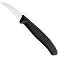 Gem&uuml;semesser SwissClassic mit gebogener Klinge, 6 cm