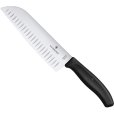 Santokumesser m. Kullenschliff 17 cm