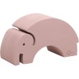 Elefant S/37 cm, Vintage rose