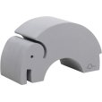 Elefant S/37 cm, Cloudy blue