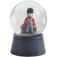 Schneekugel beleuchtet H6 cm, Schwarz