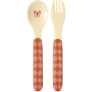 Kinderbesteckset 2-teilig, Music Band/Pink