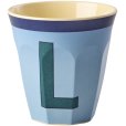 KIDS Alphabetbecher Vintage 25 cl, L/Blau