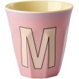KIDS Alphabetbecher Vintage 25 cl, M/Pink