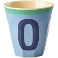 KIDS Alphabetbecher Vintage 25 cl, O/Blau