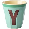KIDS Alphabetbecher Vintage 25 cl, Y/Mint