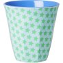 Green and Turquoise Star